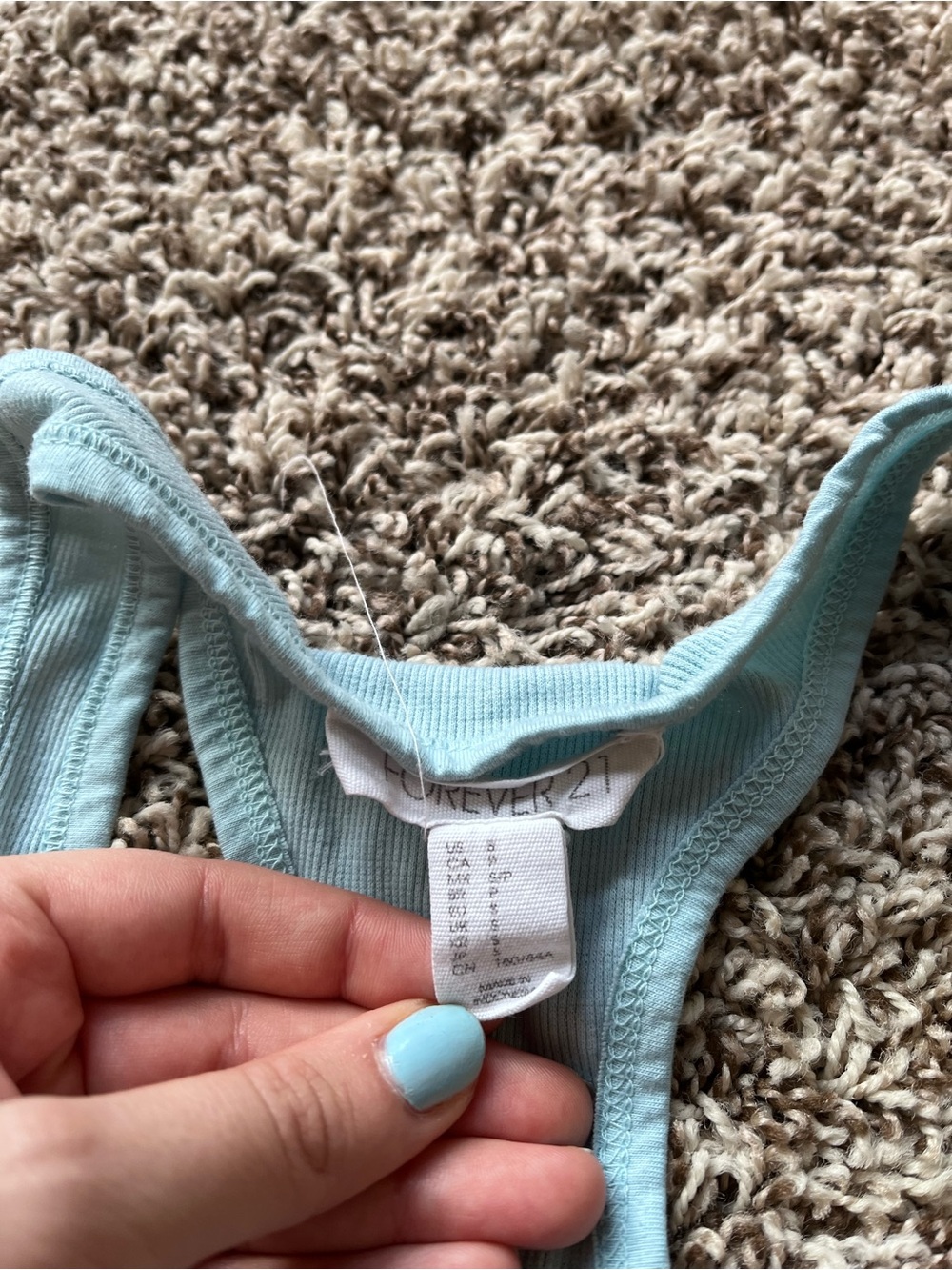 Forever 21 Ribbed Racerback Tank - Picture 2 of 6